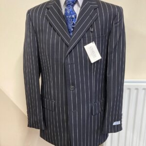 Al capone - blue bold srtripe